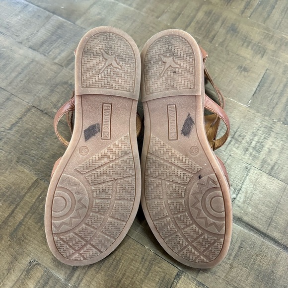 PIKOLINOS Moraira Sandal Gladiator Studded Back Zip Leather women’s 37. - Picture 12 of 13